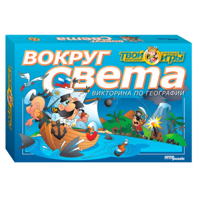 Настольная игра Викторина Вокруг света Step Puzzle 76401